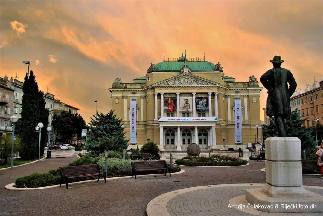 Adriatica Appartamento Fiume Esterno foto
